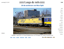 Tablet Screenshot of langsderails.nl